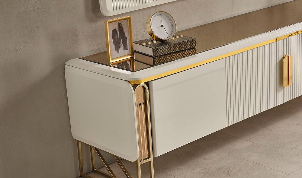 Misis Tv Unit - Ecru