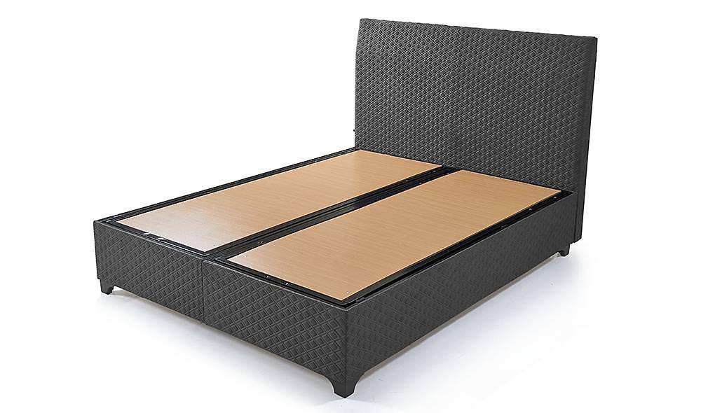 Koza Base + Headboard - Anthracite