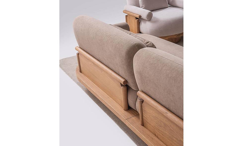Bitez Sofa Set - Oak