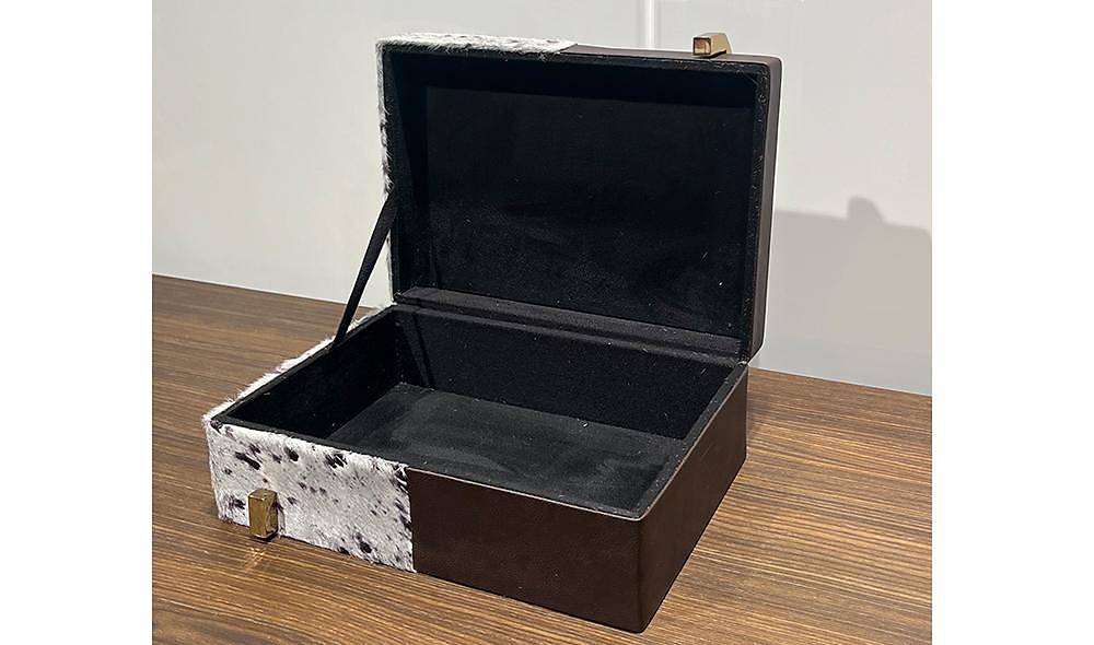 Black and White Jewellery Box - Rectangle