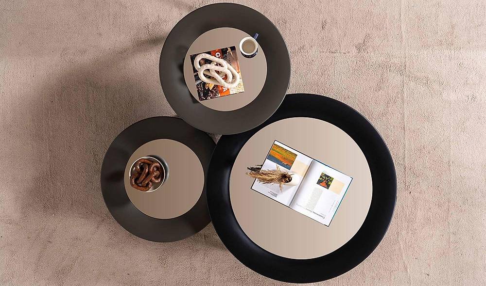 Kuzey Double Coffee Table Set