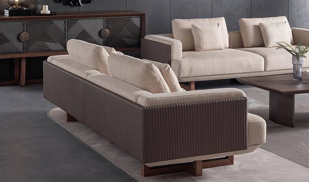 World Sofa Set - Brown