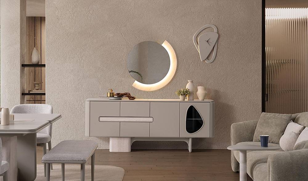 Jacob Console - Beige