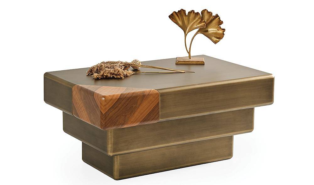 Surf Coffee Table - Gold