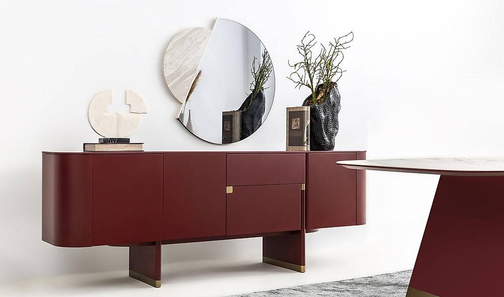 Penora Dining Room - Burgundy