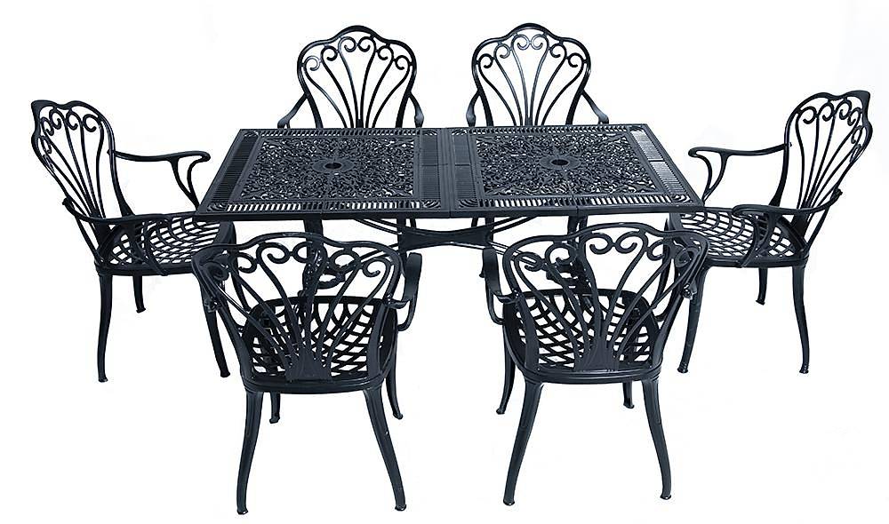 Leros Garden Table Set - Luxury