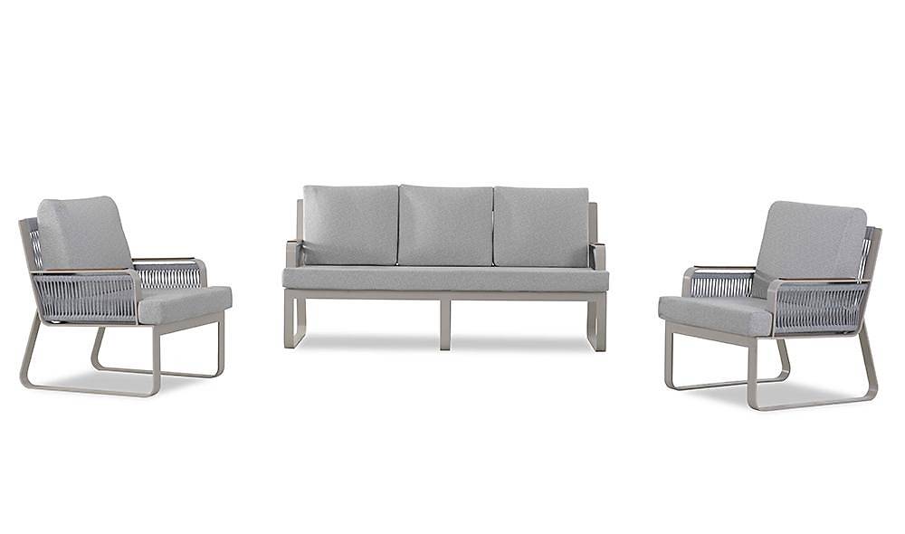 Arven Garden Sofa Set - Gray