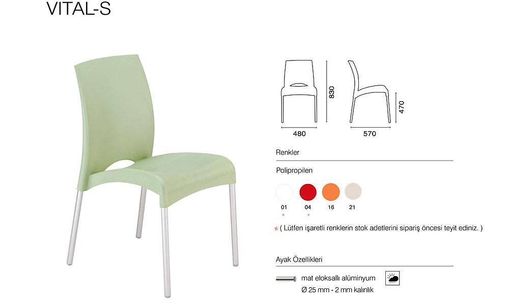 Vital-S Chair 2 Piece