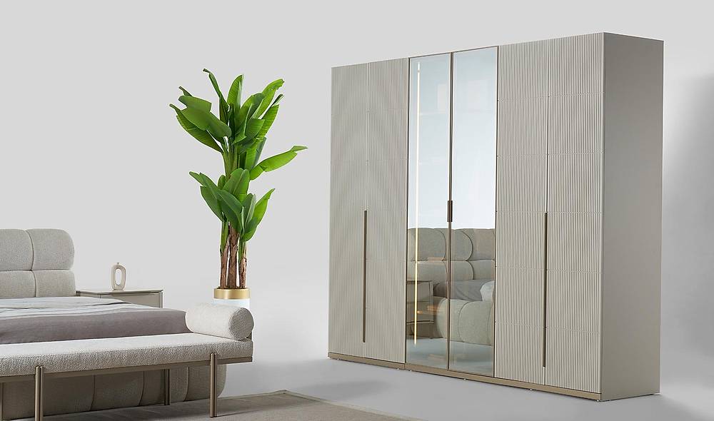 Lisabo 6 Door Wardrobe