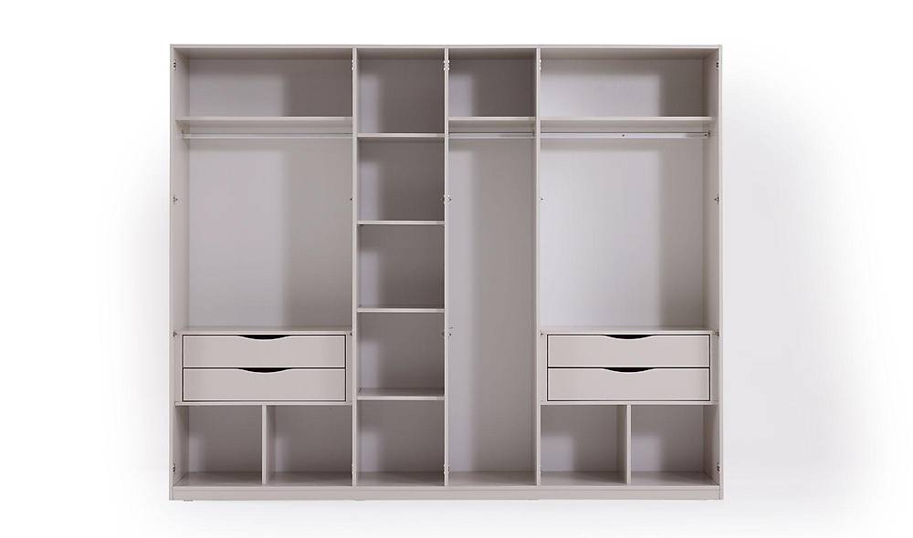 Sahra 6 Door Wardrobe