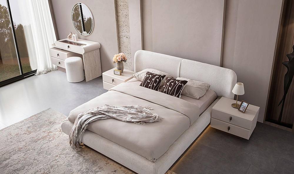 Lacy Base Bedstead and Headboard