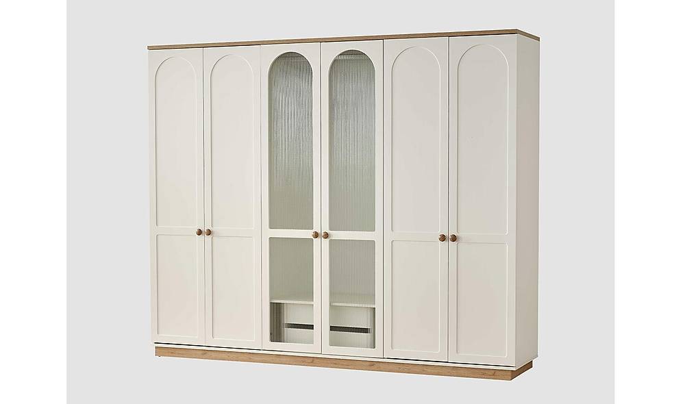 Lemans 6 Door Wardrobe