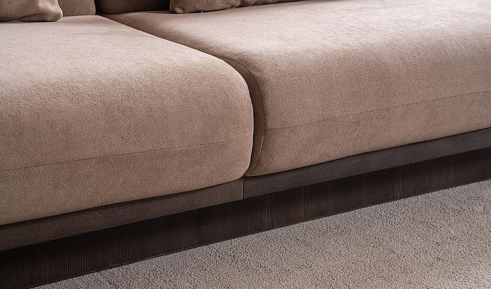 Bitez Sofa Set - Dark Walnut
