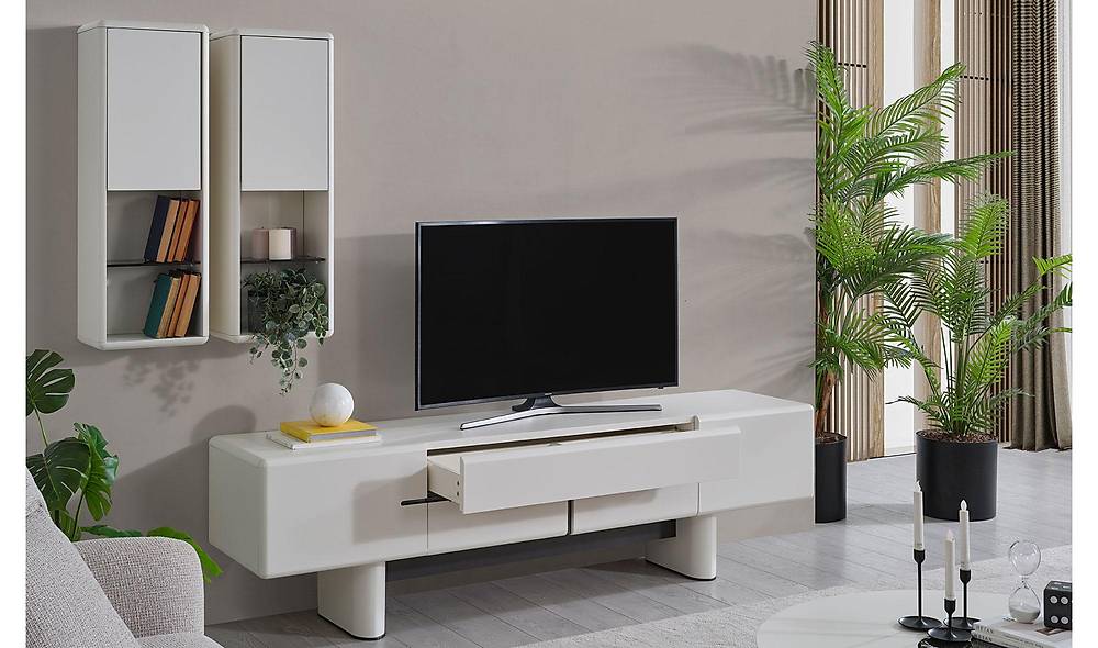 Noma Tv Unit - Cream