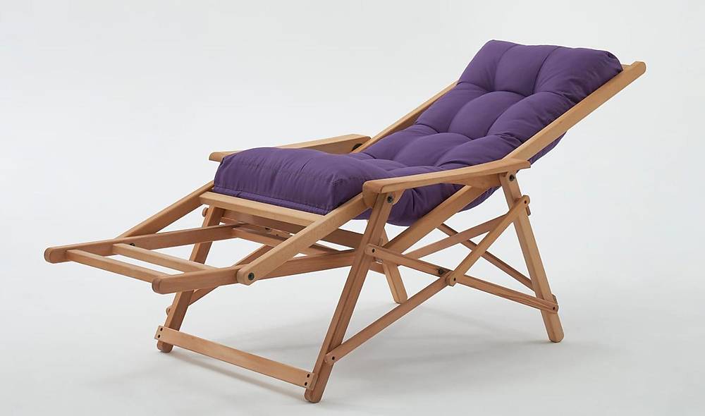 Ocean Single Garden - Balcony Sofa - Purple