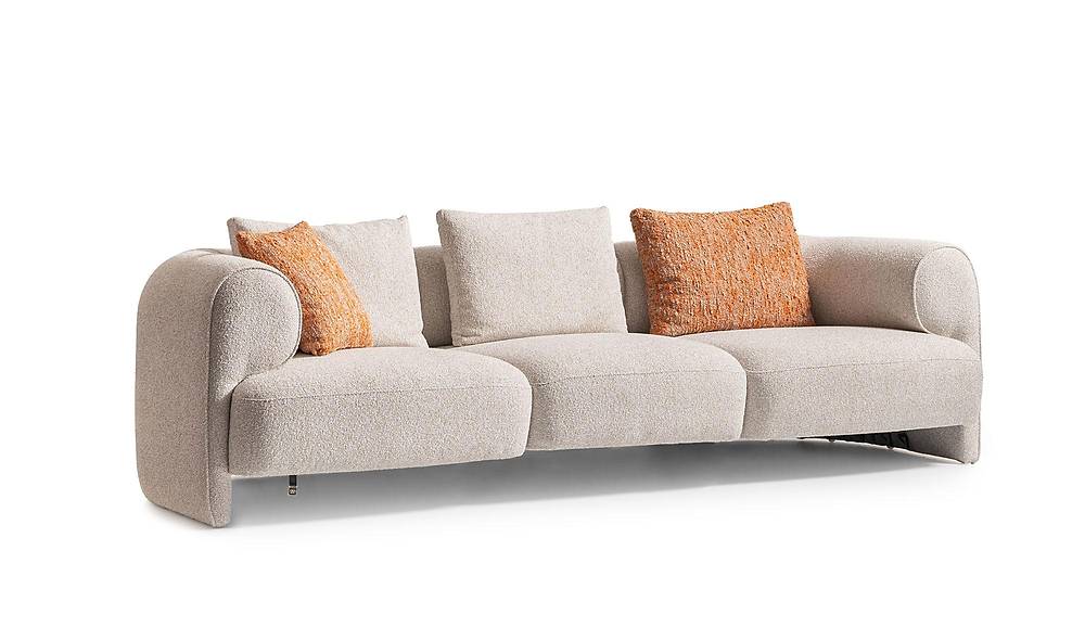Camelia New Sofa Set - Natural