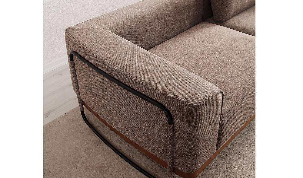 Calipto Sofa Set - Brown