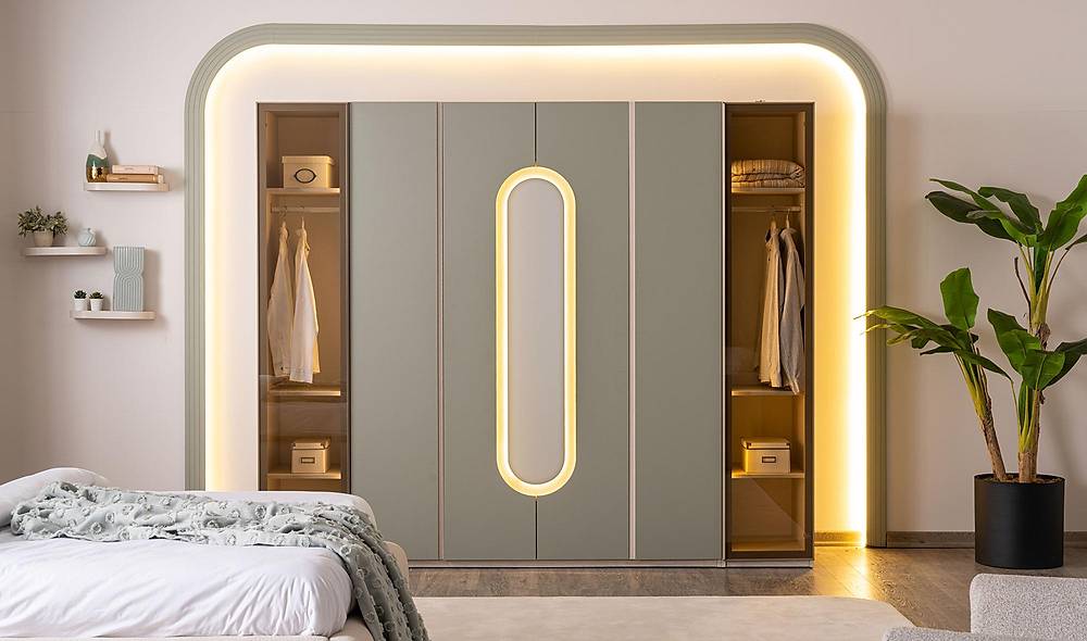 Denrose 6 Door Wardrobe