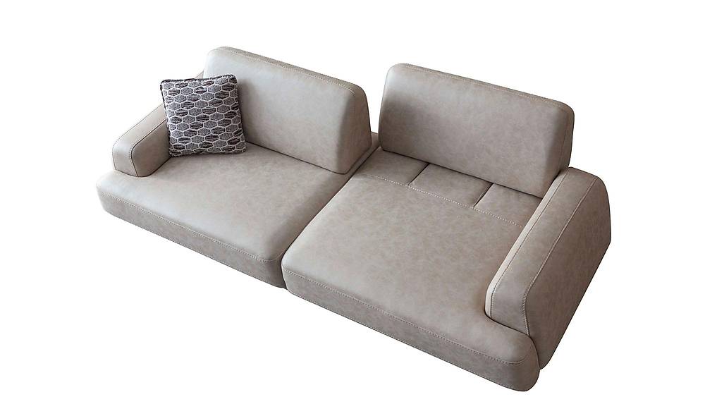 Linz Sofa - Orange - Cream