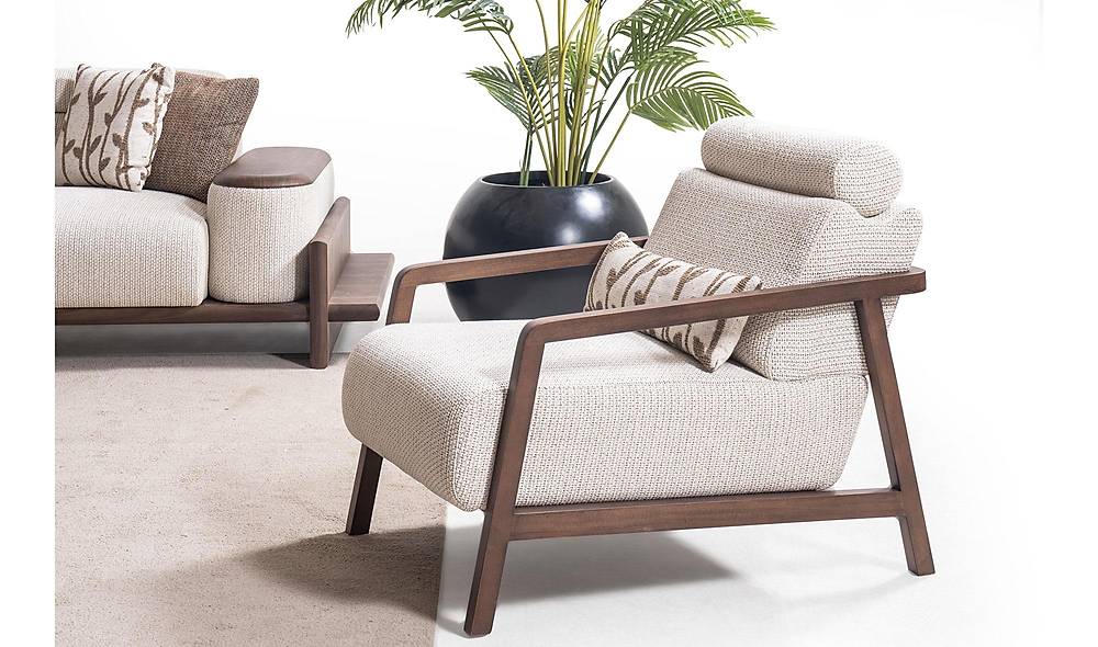 Alya Sofa Set - Cream