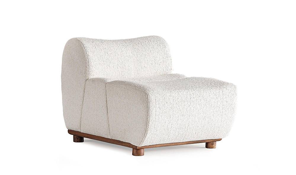 Mina Sofa - Puff - White