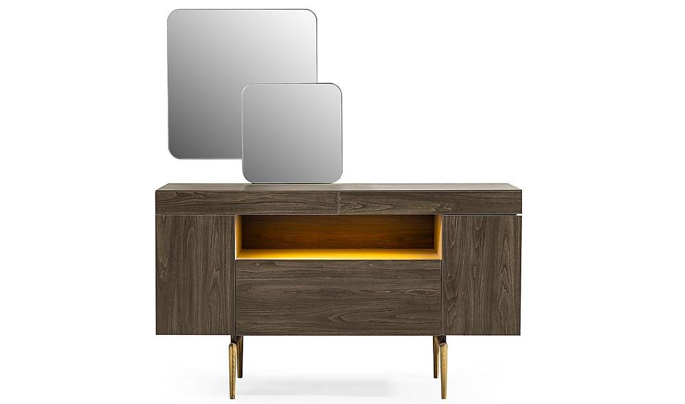 Montare Base Bedroom - Walnut