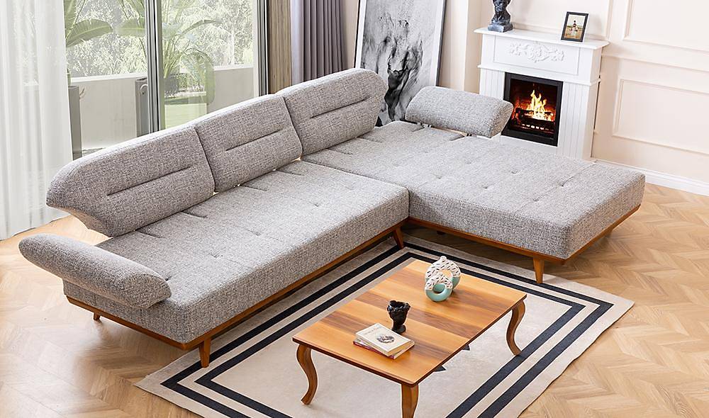 Bruco Corner Set - Gray