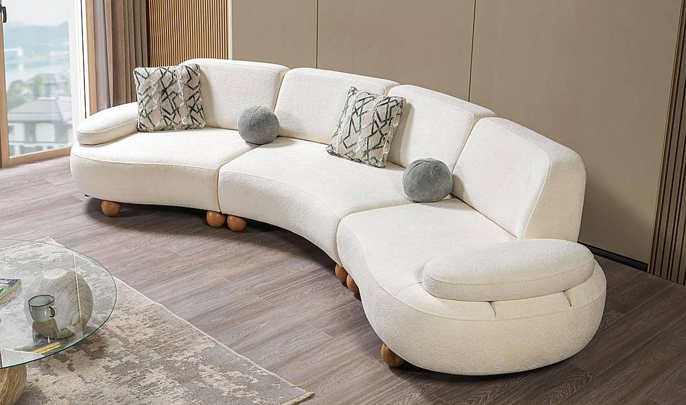 Floransa Sofa - Round Leg