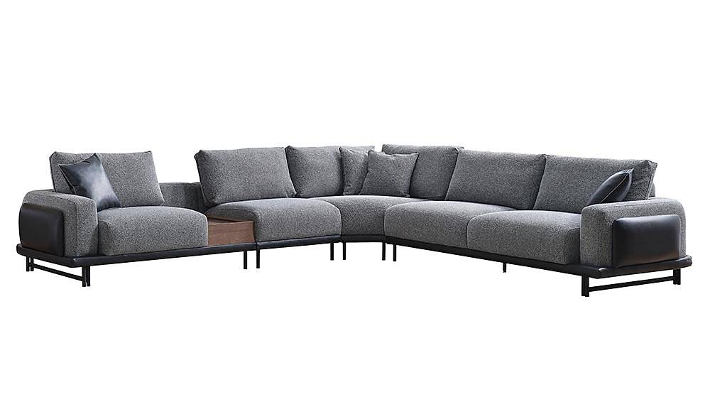 Gusto Corner Set - Gray