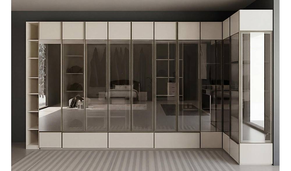 Sunny Base Bedroom - Corner Wardrobe