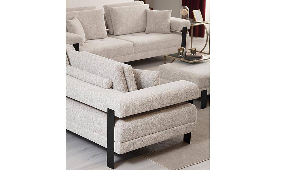 Everest Sofa - Black - Woven