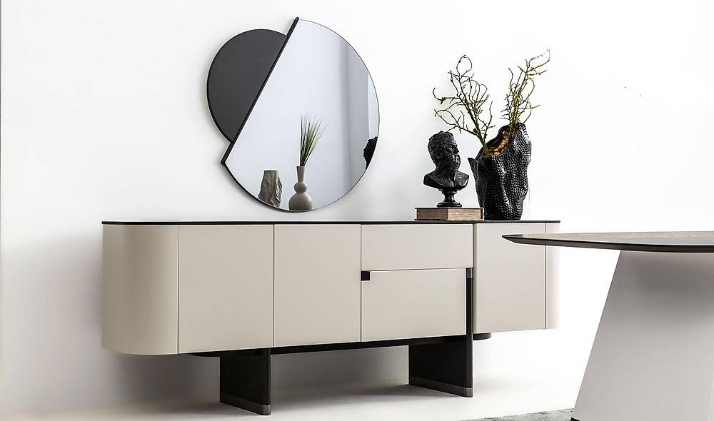 Penora Dining Room - Gray - Black