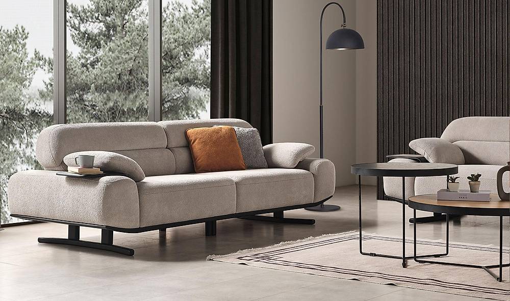 Aldo Sofa Set - Black