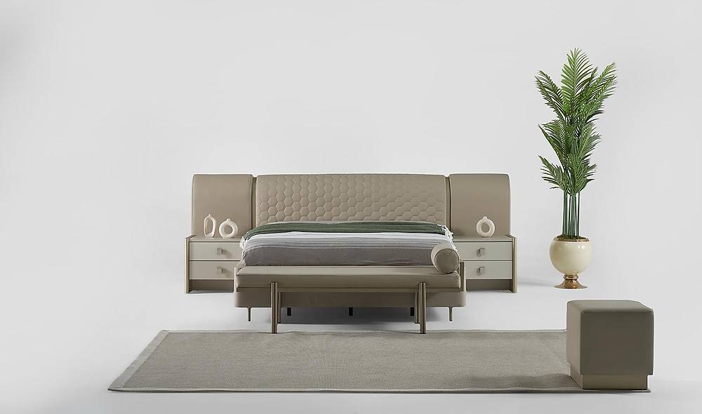 Genova Base Bedstead and Headboard