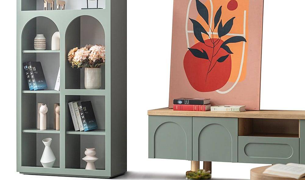 Logo Bookcase - Green