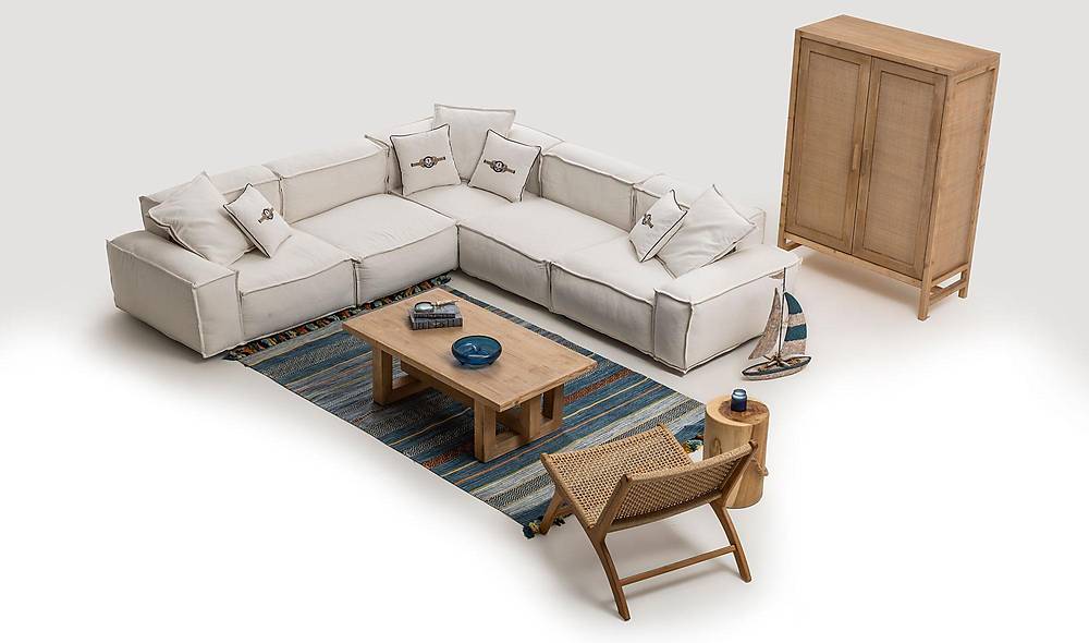 Hazeran Corner Set - Medium
