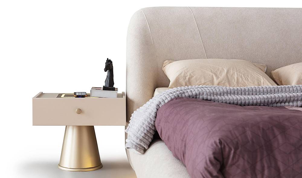 Livio Base Bedstead and Headboard