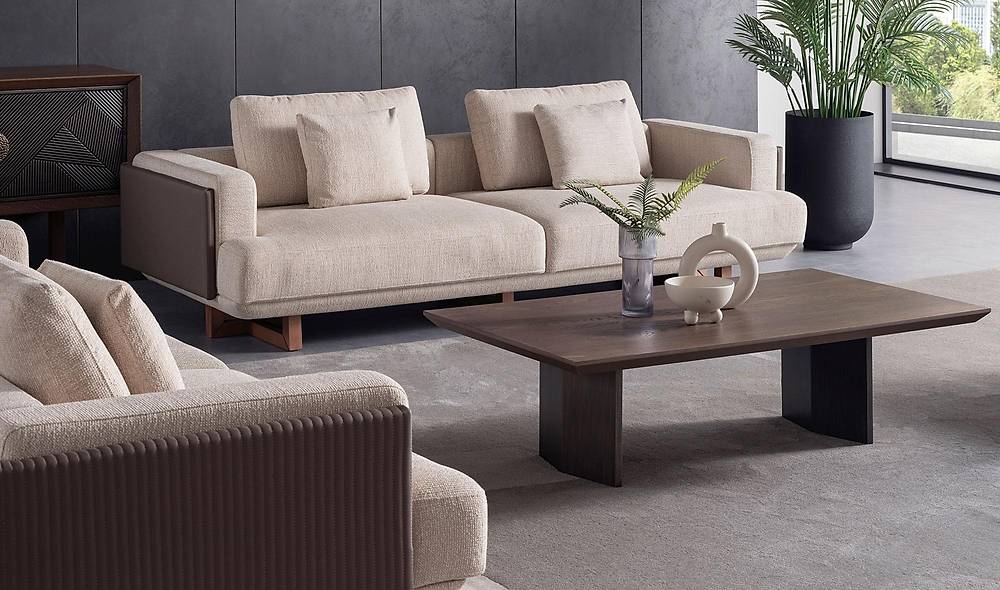 World Sofa Set - Brown