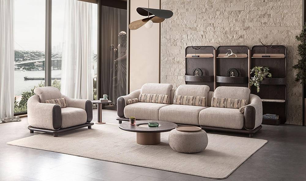 Rozy Sofa Set - Venge