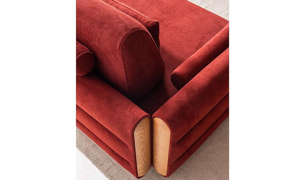 George Sofa Set - Oak