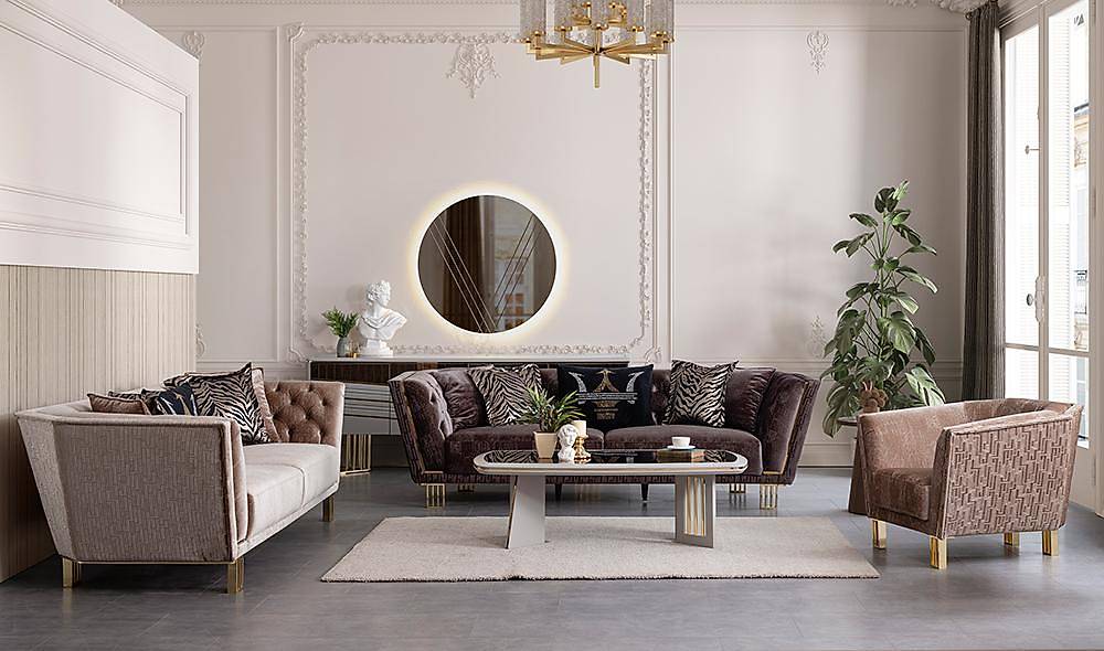 Silvia Luxury Sofa Set