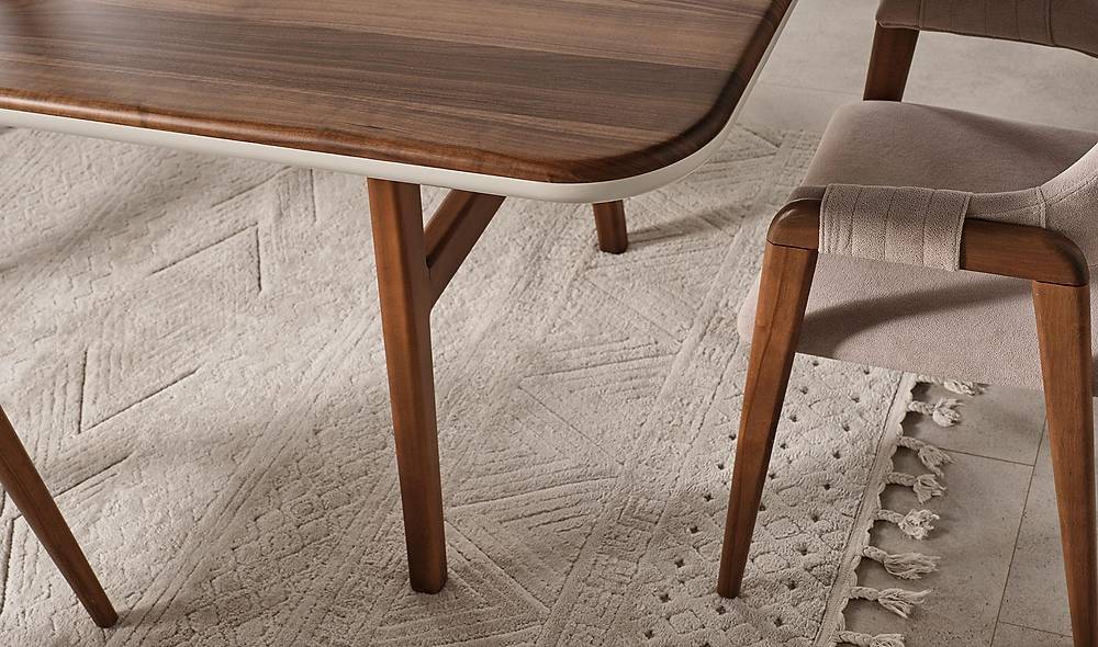 Toronto Dining Table Set - Walnut