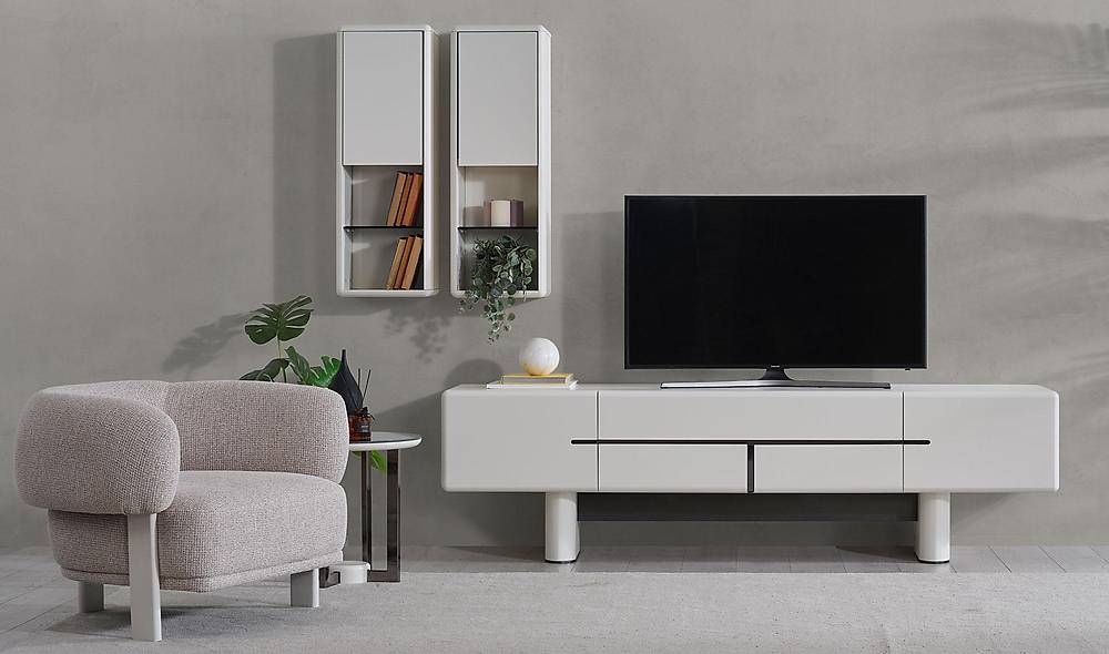 Noma Tv Unit - Cream