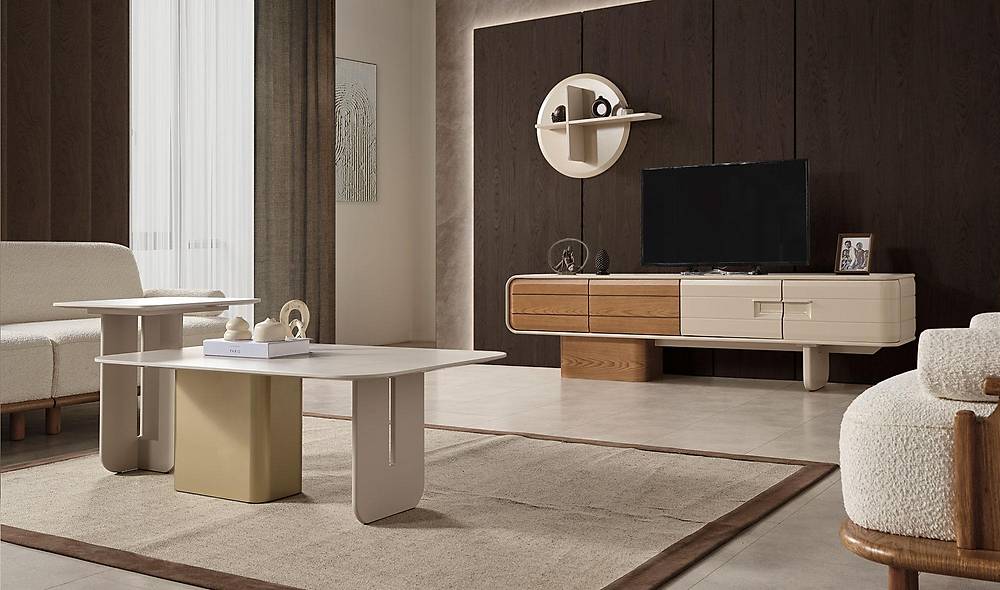 Maison Tv Unit - Walnut