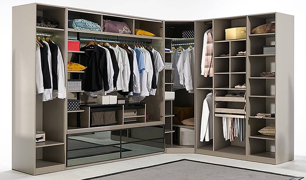 Zirkon Corner Wardrobe V2