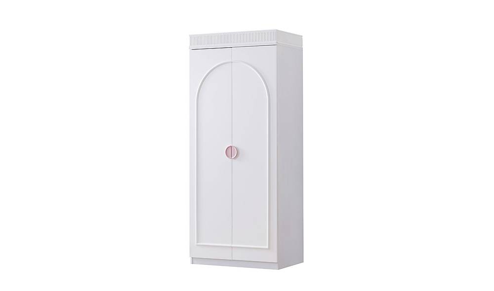 Aries 2 Door Wardrobe - Pink