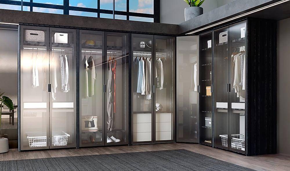 Elika Corner Wardrobe