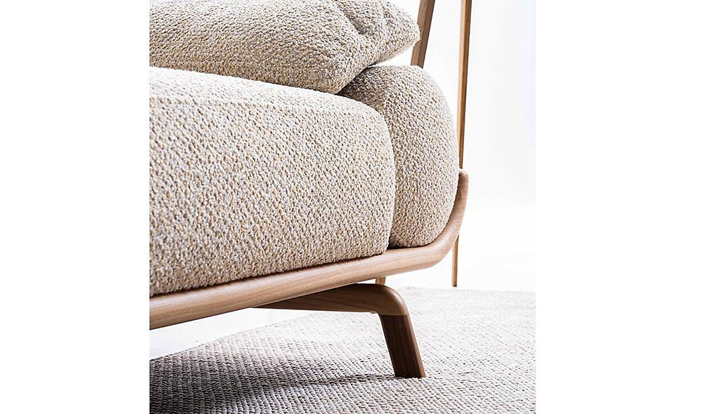 Almeda Sofa Set - Brown