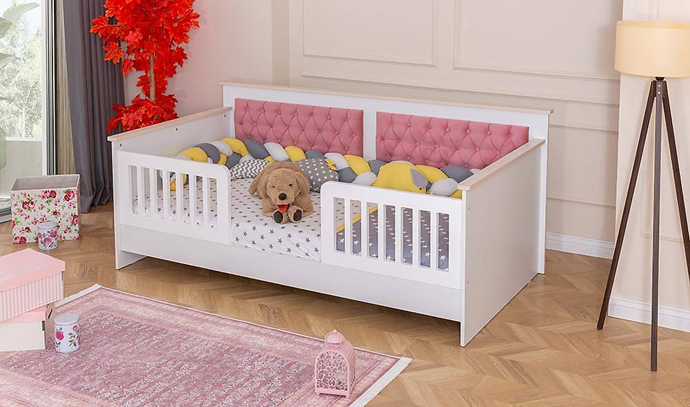 Pink Cot Bed
