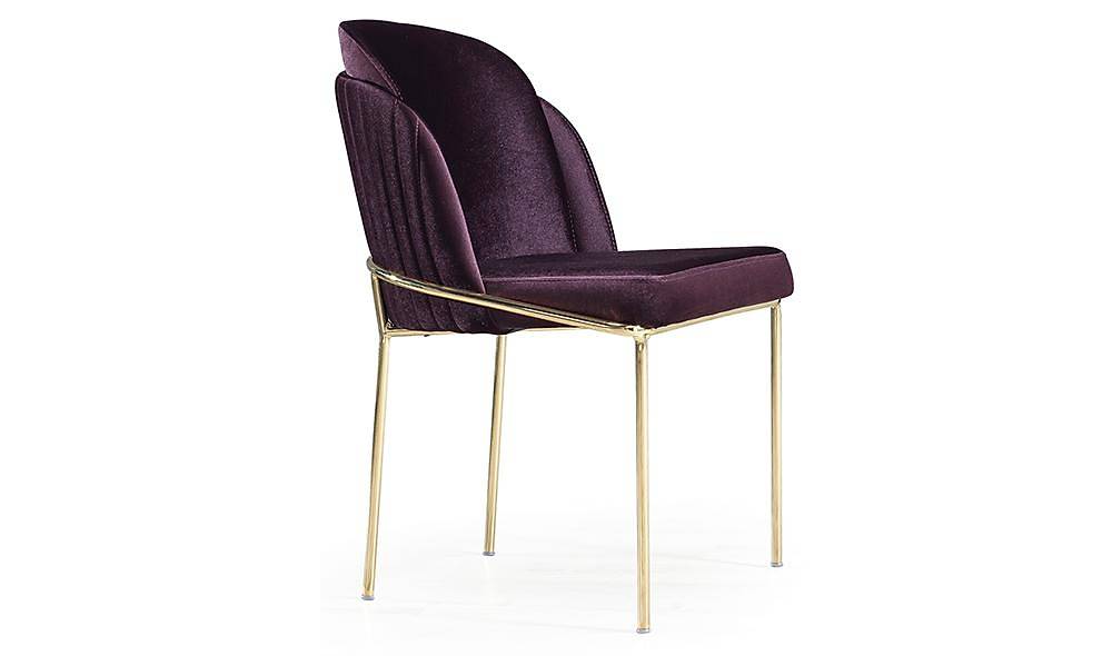 Viyana Gold Chair 6 Piece